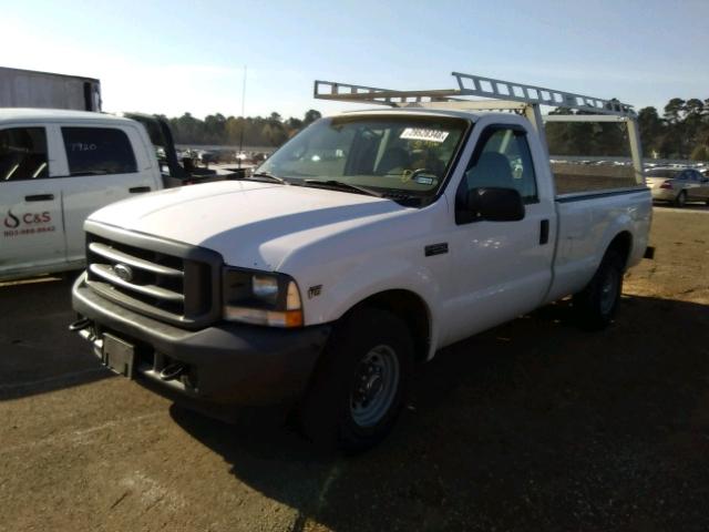 1FTNF20L42EB45056 - 2002 FORD F250 SUPER WHITE photo 2