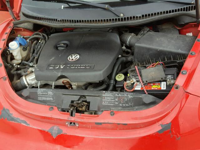 3VWCD21Y54M308945 - 2004 VOLKSWAGEN NEW BEETLE 红色 照片 7
