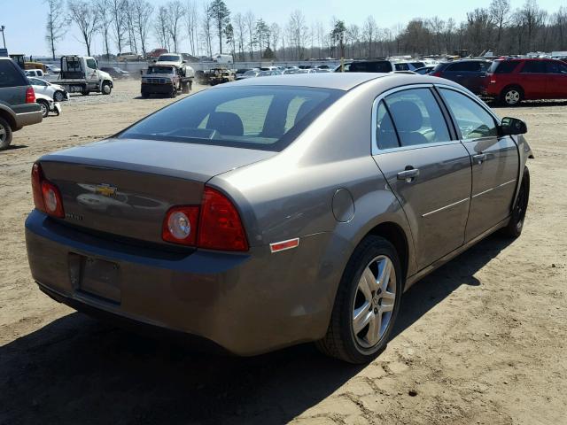 1G1ZA5E03CF158787 - 2012 CHEVROLET MALIBU LS ყავისფერი ფოტო 4
