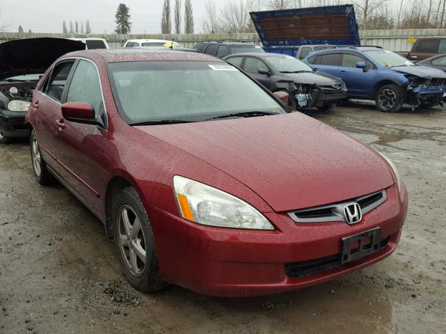 1HGCM56815A047584 - 2005 HONDA ACCORD EX RED photo 1