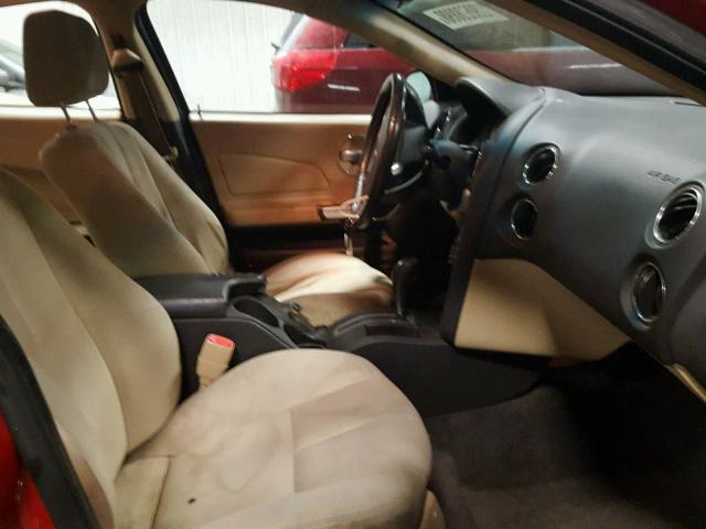 2G2WP552X71218298 - 2007 PONTIAC GRAND PRIX RED photo 5