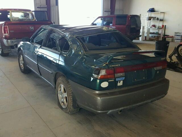 4S3BD6856X7240218 - 1999 SUBARU LEGACY 30T GREEN photo 3