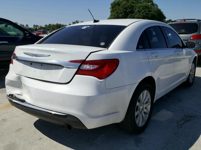 1C3BC1FB7BN585930 - 2011 CHRYSLER 200 TOURIN WHITE photo 4