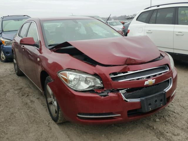 1G1ZJ57B98F249178 - 2008 CHEVROLET MALIBU 2LT RED photo 1