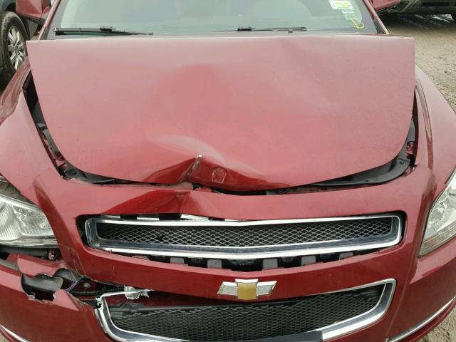 1G1ZJ57B98F249178 - 2008 CHEVROLET MALIBU 2LT RED photo 7