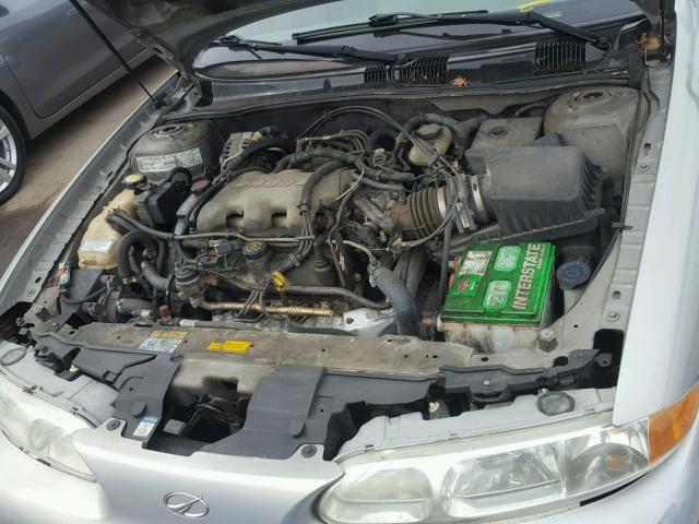 1G3NF52E8YC434414 - 2000 OLDSMOBILE ALERO GLS 银色 照片 7