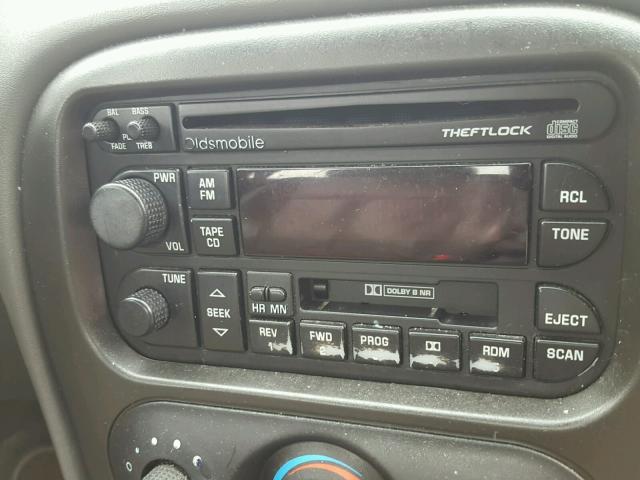 1G3NF52E8YC434414 - 2000 OLDSMOBILE ALERO GLS 银色 照片 9