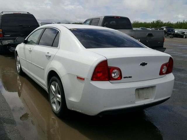 1G1ZA5E10BF353141 - 2011 CHEVROLET MALIBU LS თეთრი ფოტო 3