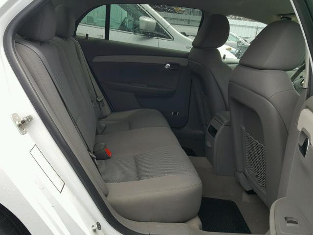 1G1ZA5E10BF353141 - 2011 CHEVROLET MALIBU LS თეთრი ფოტო 6