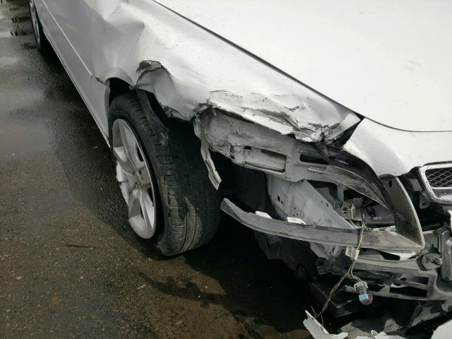 1G1ZA5E10BF353141 - 2011 CHEVROLET MALIBU LS თეთრი ფოტო 9