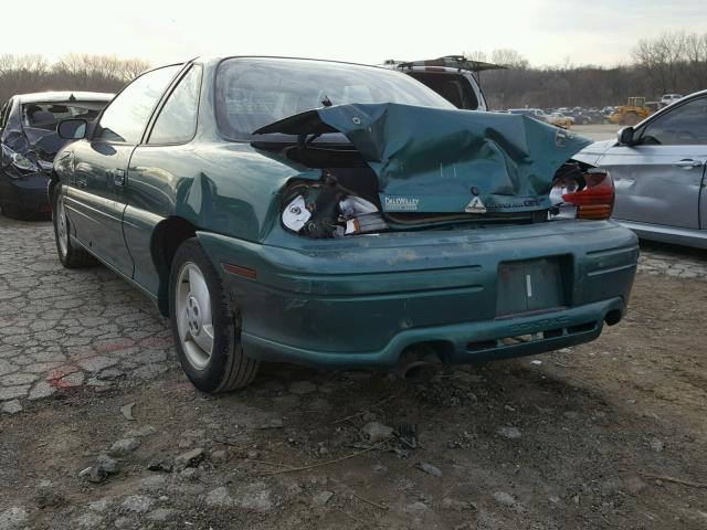 1G2NW12M0WC729881 - 1998 PONTIAC GRAND AM G GREEN photo 3