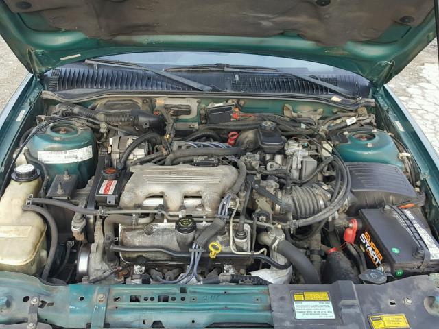 1G2NW12M0WC729881 - 1998 PONTIAC GRAND AM G GREEN photo 7