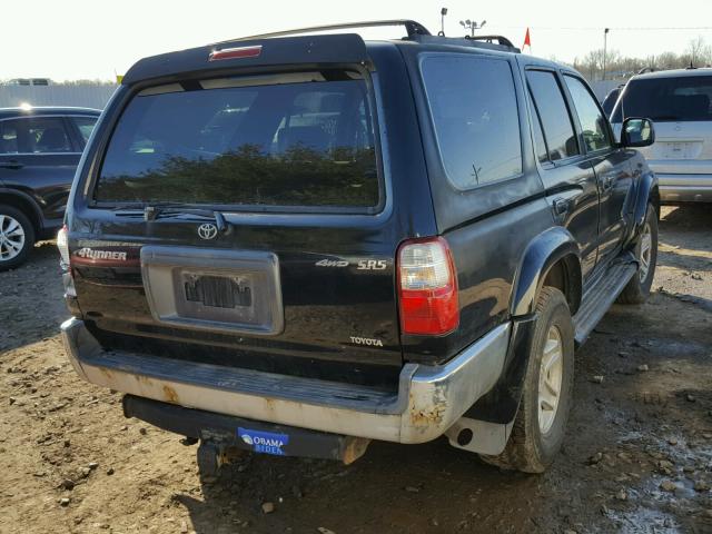 JT3HN86R919045108 - 2001 TOYOTA 4RUNNER SR BLACK photo 4