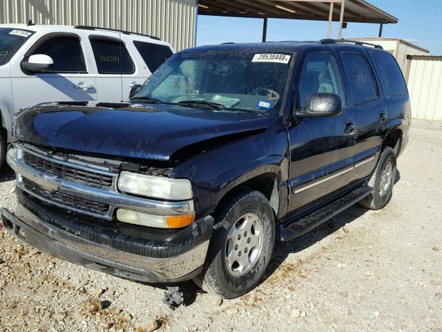 1GNEC13V24R118165 - 2004 CHEVROLET TAHOE C150 BLUE photo 2