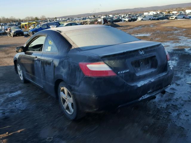 2HGFG12928H525299 - 2008 HONDA CIVIC EXL BLACK photo 3