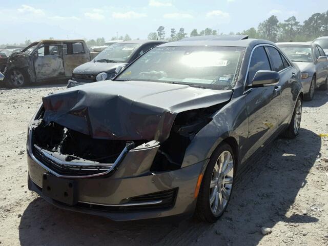 1G6AB5RX3H0145771 - 2017 CADILLAC ATS LUXURY BLACK photo 2