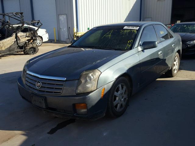 1G6DM57T260107873 - 2006 CADILLAC CTS BLUE photo 2