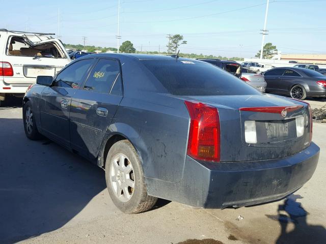 1G6DM57T260107873 - 2006 CADILLAC CTS BLUE photo 3