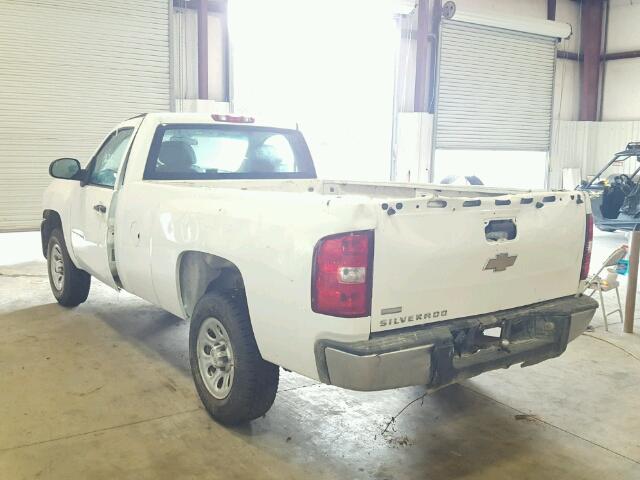 1GCPCPEA1AZ270108 - 2010 CHEVROLET SILVERADO WHITE photo 3