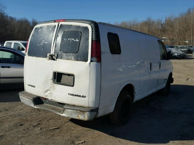 1GCFG15W5Y1276303 - 2000 CHEVROLET EXPRESS G1 WHITE photo 4