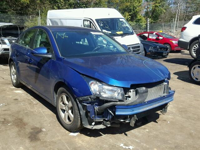 1G1PC5SB2D7276851 - 2013 CHEVROLET CRUZE LT BLUE photo 1