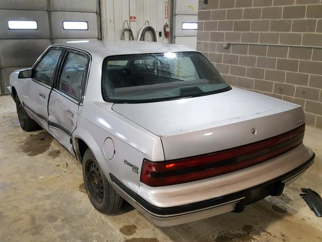 1G4AH54N4L6436069 - 1990 BUICK CENTURY CU SILVER photo 3