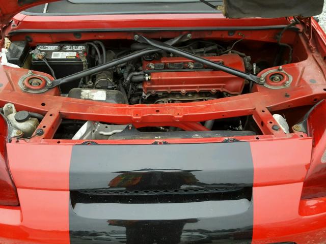 JTDFR3200Y0014541 - 2000 TOYOTA MR2 SPYDER RED photo 7