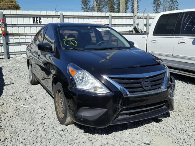 3N1CN7AP8GL851000 - 2016 NISSAN VERSA S BLACK photo 1