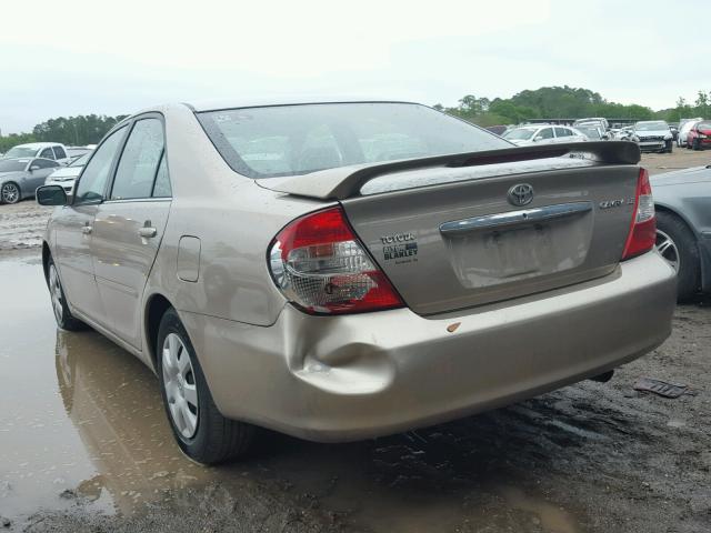 4T1BE32KX4U295676 - 2004 TOYOTA CAMRY LE BEIGE photo 3