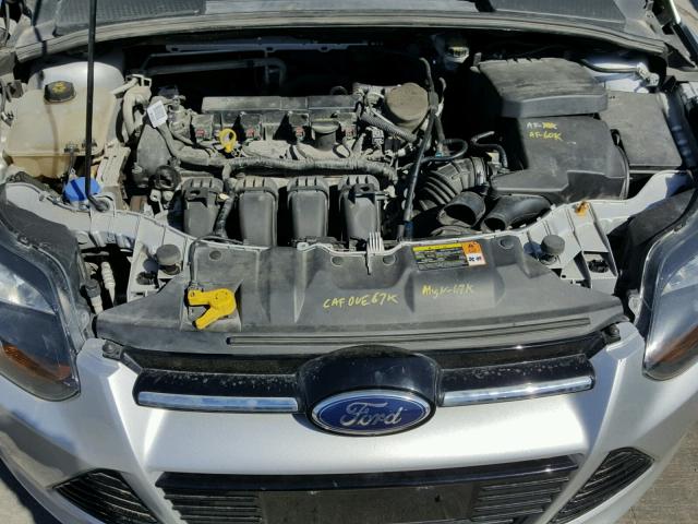 1FADP3J22EL108727 - 2014 FORD FOCUS TITA SILVER photo 7