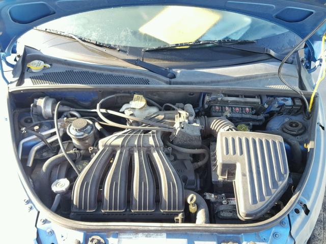 3C3HY55X68T143472 - 2008 CHRYSLER PT CRUISER BLUE photo 7