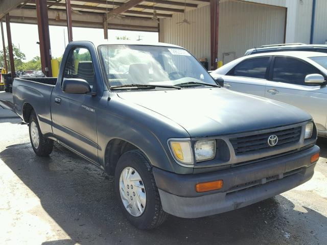 4TANL42N1TZ215623 - 1996 TOYOTA TACOMA GREEN photo 1