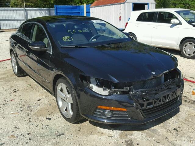 WVWHN7ANXCE541071 - 2012 VOLKSWAGEN CC LUXURY BLACK photo 1