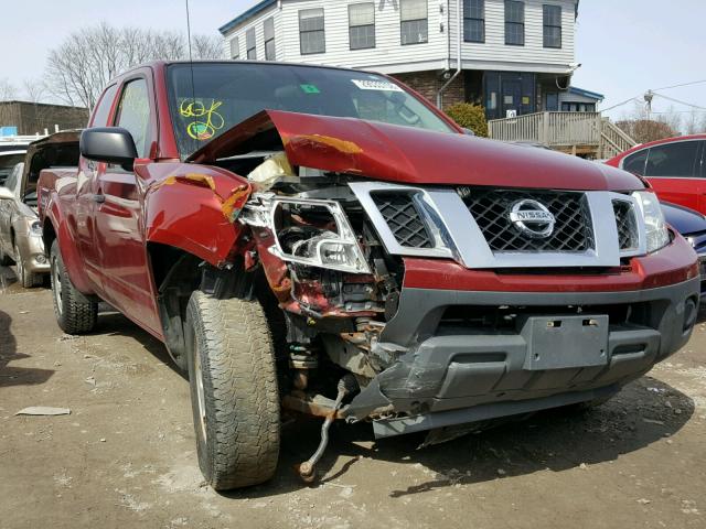 1N6BD0CT4DN758237 - 2013 NISSAN FRONTIER S RED photo 1