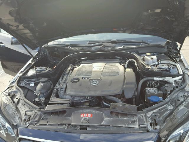 WDDHF5KB6EB010417 - 2014 MERCEDES-BENZ E 350 BLUE photo 7