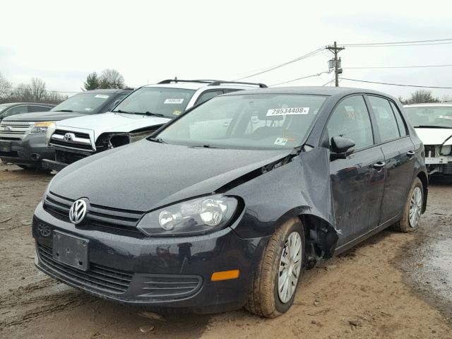 WVWDB7AJ4EW010742 - 2014 VOLKSWAGEN GOLF 黑色 照片 2