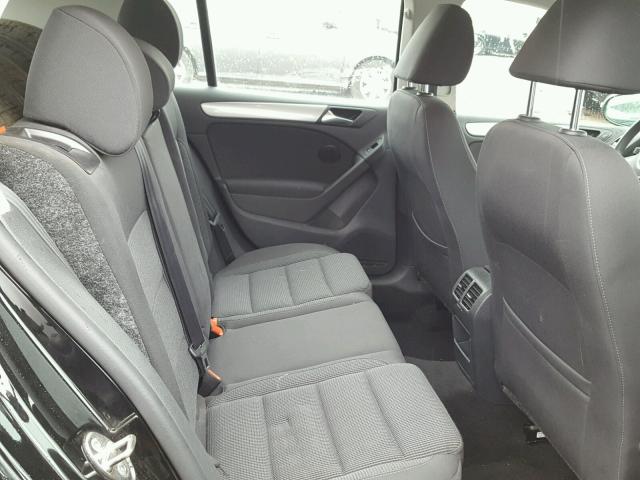 WVWDB7AJ4EW010742 - 2014 VOLKSWAGEN GOLF 黑色 照片 6