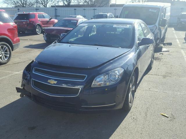 1G1ZC5E17BF173701 - 2011 CHEVROLET MALIBU 1LT 蓝色 照片 2