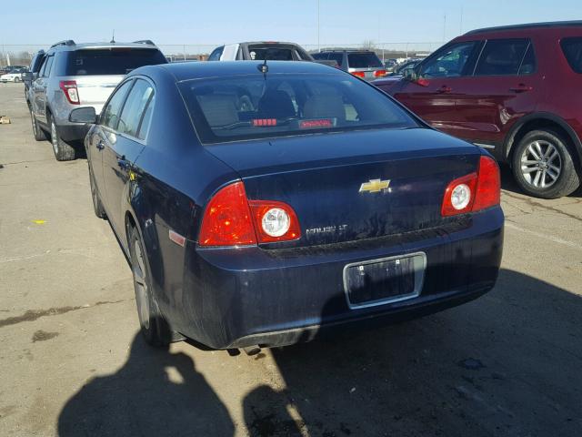 1G1ZC5E17BF173701 - 2011 CHEVROLET MALIBU 1LT 蓝色 照片 3