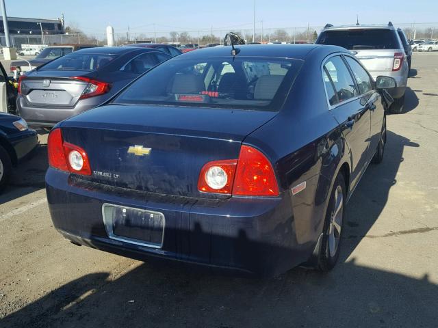 1G1ZC5E17BF173701 - 2011 CHEVROLET MALIBU 1LT 蓝色 照片 4