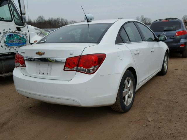 1G1PC5SB2E7145887 - 2014 CHEVROLET CRUZE LT WHITE photo 4