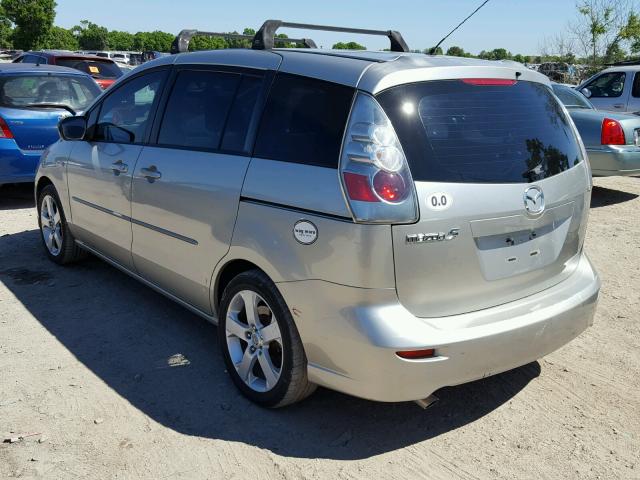 JM1CR293160111760 - 2006 MAZDA 5 SILVER photo 3