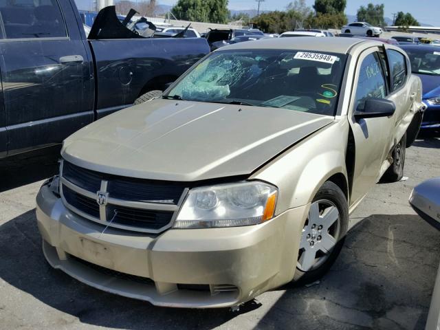 1B3CC4FB5AN152205 - 2010 DODGE AVENGER SX TAN photo 2