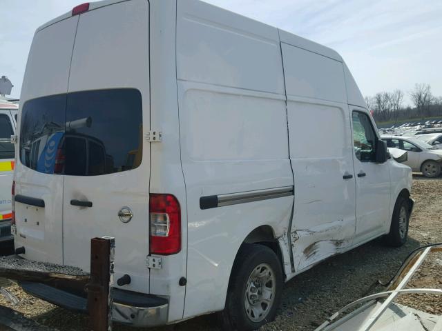 1N6BF0LYXDN111377 - 2013 NISSAN NV 2500 WHITE photo 4