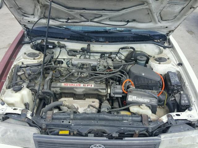 1NXAE97A3MZ187821 - 1991 TOYOTA COROLLA LE 白色 照片 7