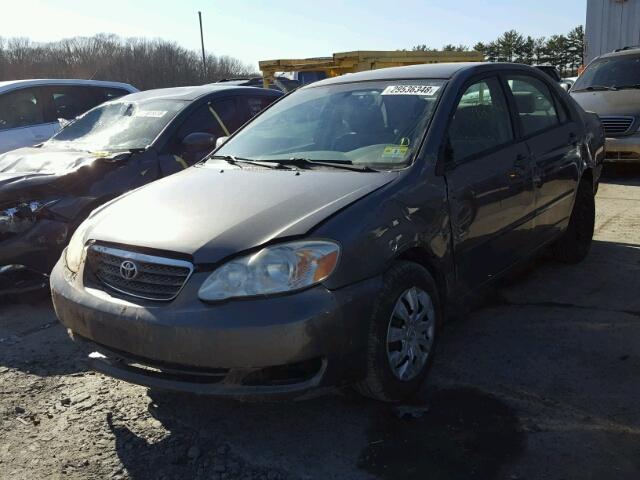 2T1BR30EX6C631333 - 2006 TOYOTA COROLLA CE GRAY photo 2