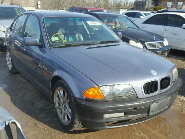 WBAAV33471FU77252 - 2001 BMW 325 I BLUE photo 1