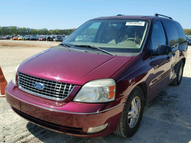 2FMZA52256BA49178 - 2006 FORD FREESTAR S PURPLE photo 2