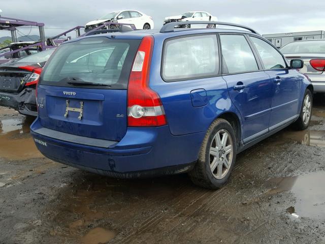 YV1MW390462162791 - 2006 VOLVO V50 2.4I BLUE photo 4