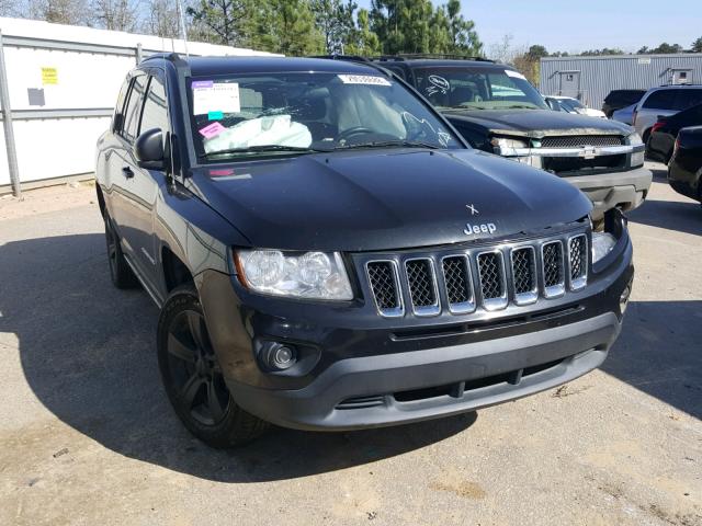 1J4NT1FB3BD139265 - 2011 JEEP COMPASS SP BLACK photo 1